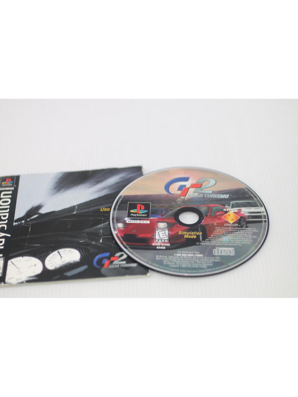 Gran Turismo 2 PlayStation Simulation Game Disc only with Manual